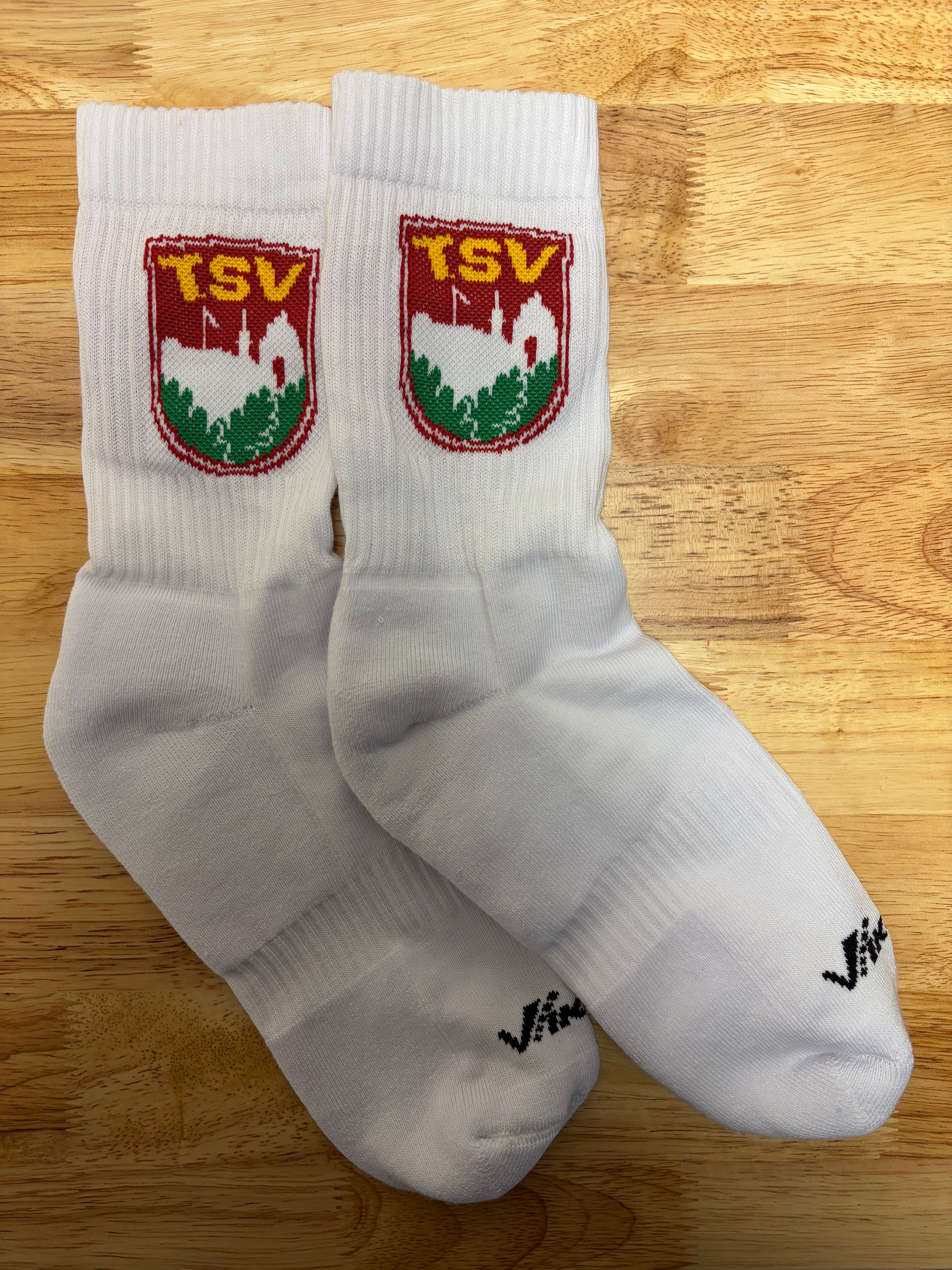TSV Dreieichenhain Logo Socken weiß