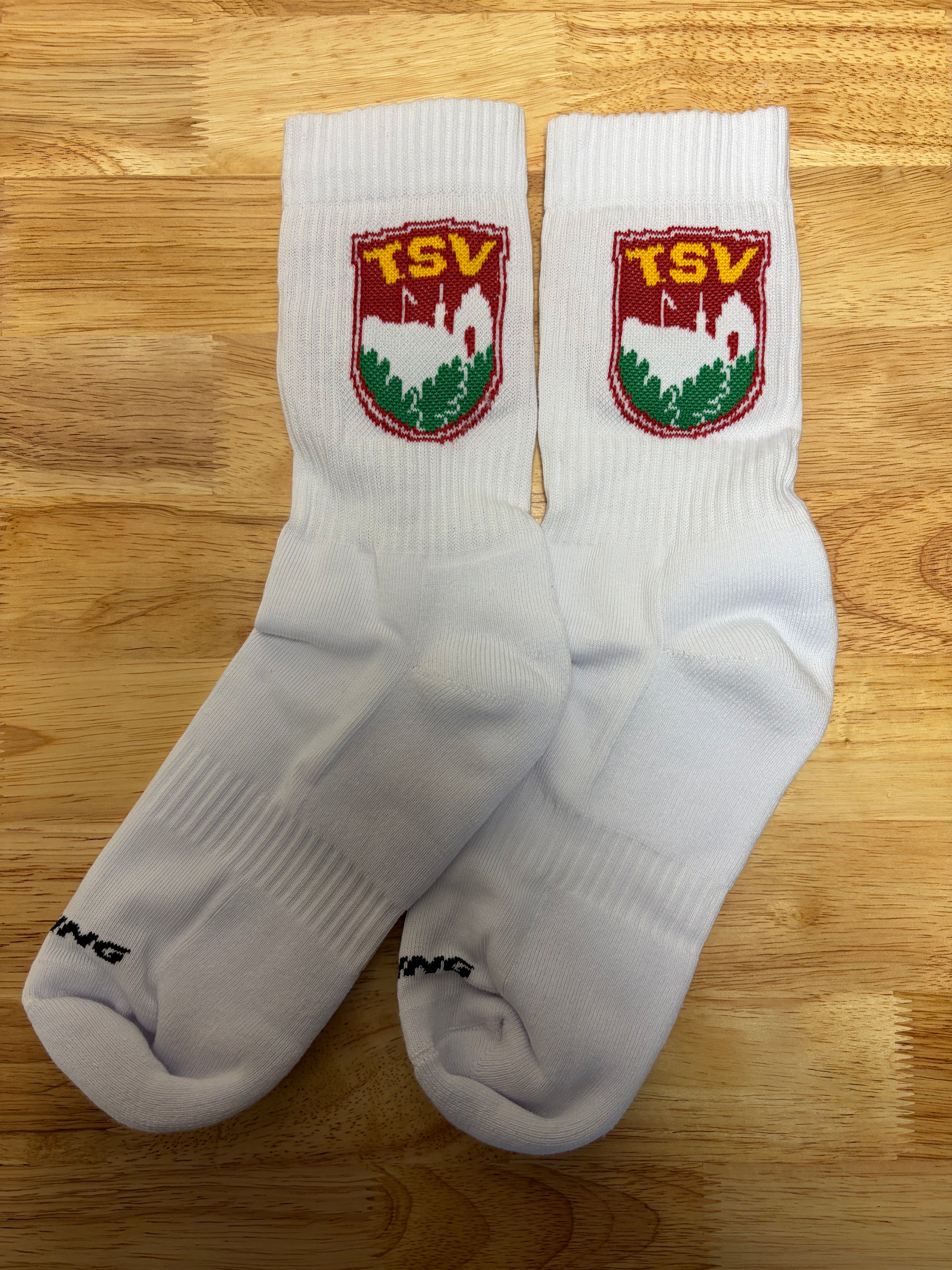 TSV Dreieichenhain Logo Socken weiß