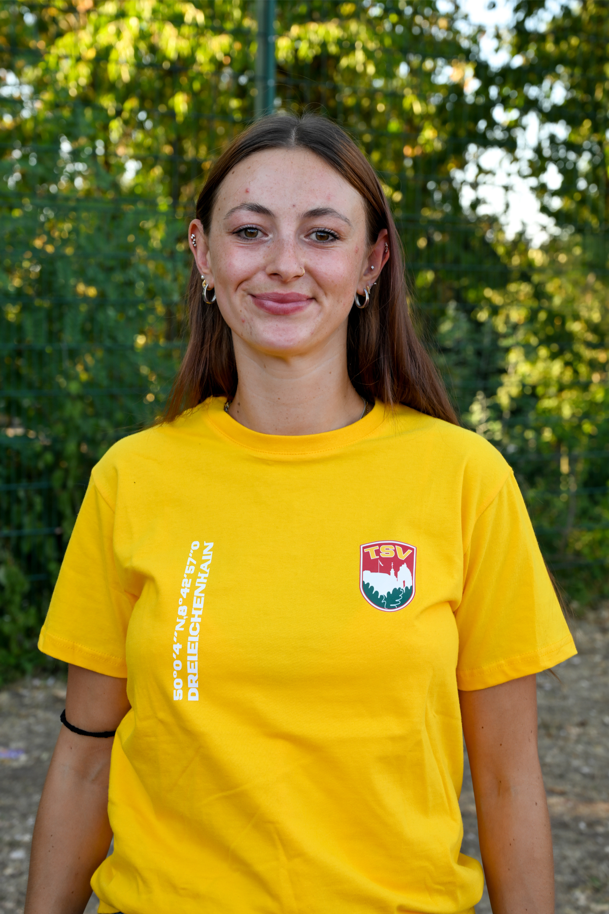 T-Shirt Logo und Koordinaten