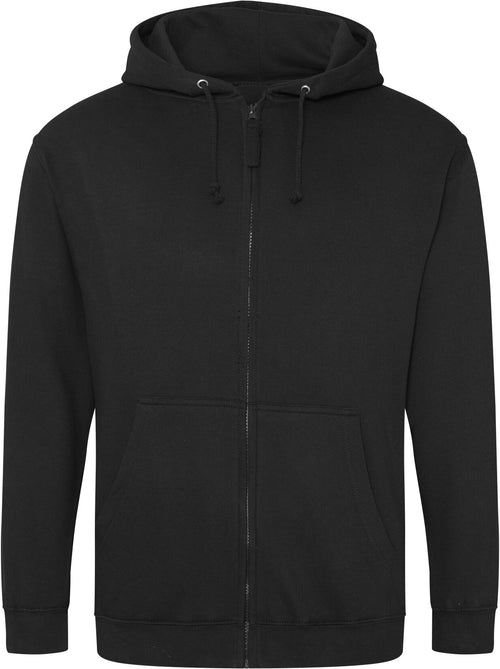 Kapuzenjacke Logo und Koordinaten