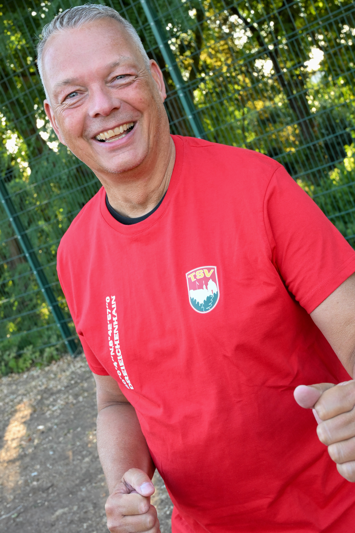 T-Shirt Logo und Koordinaten